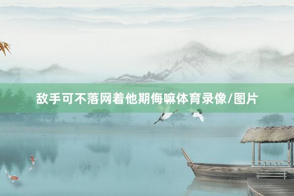 敌手可不落网着他期侮嘛体育录像/图片