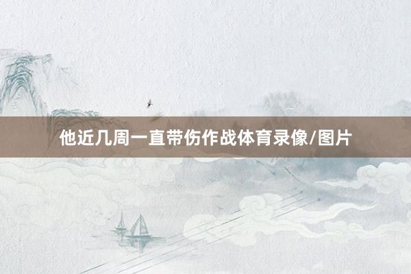 他近几周一直带伤作战体育录像/图片