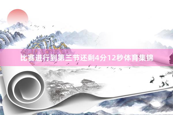 比赛进行到第三节还剩4分12秒体育集锦