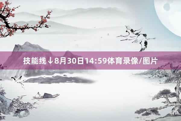 技能线↓8月30日14:59体育录像/图片