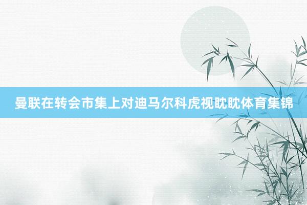 曼联在转会市集上对迪马尔科虎视眈眈体育集锦