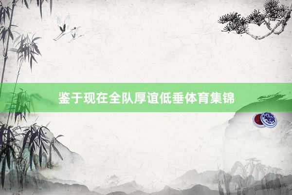 鉴于现在全队厚谊低垂体育集锦