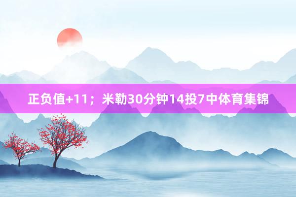 正负值+11；米勒30分钟14投7中体育集锦
