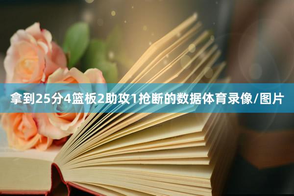 拿到25分4篮板2助攻1抢断的数据体育录像/图片
