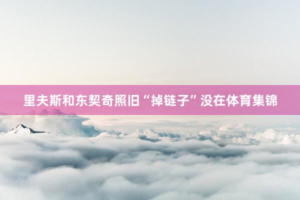 里夫斯和东契奇照旧“掉链子”没在体育集锦