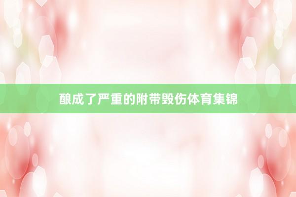 酿成了严重的附带毁伤体育集锦