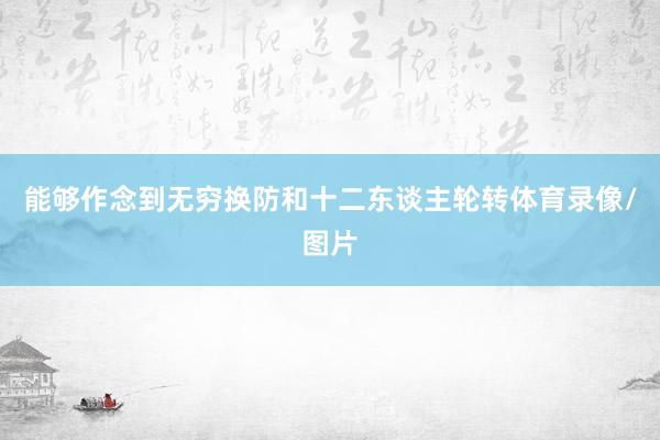 能够作念到无穷换防和十二东谈主轮转体育录像/图片